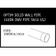 Marley Optim Solid Wall Pipe - 150DN DWV Pipe SN16 6 - 100SN16.150.6
